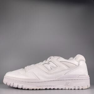 New Balance 550 Men's Size 13 Triple White Casual Sneakers Athletic Shoes Casual